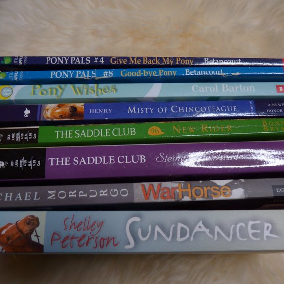 Eight Books For the Pony/Horse Lover - Picture 1 of 3